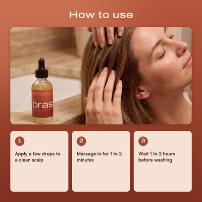 Botanical Hair Growth Serum - How to Use