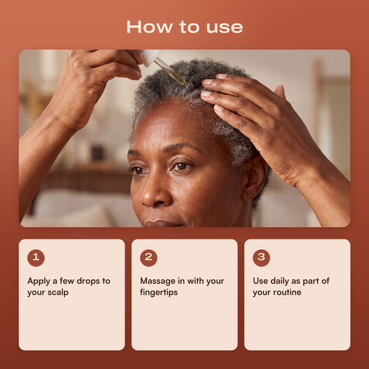 Peptide Hair Growth Serum - How to Use
