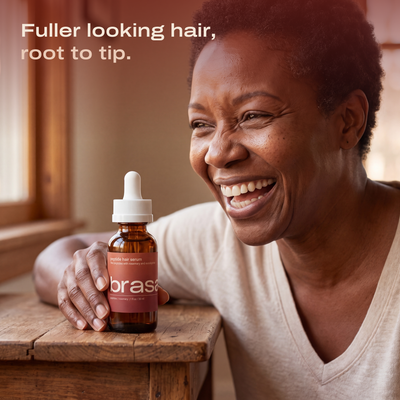 Peptide Hair Growth Serum - Lifestyle