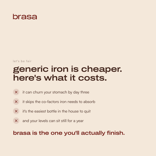 brasa gentle iron strips