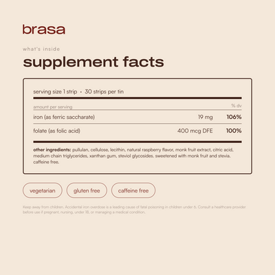 brasa gentle iron strips