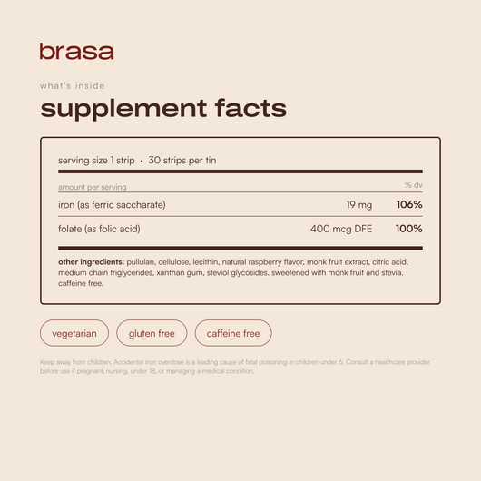 brasa gentle iron strips